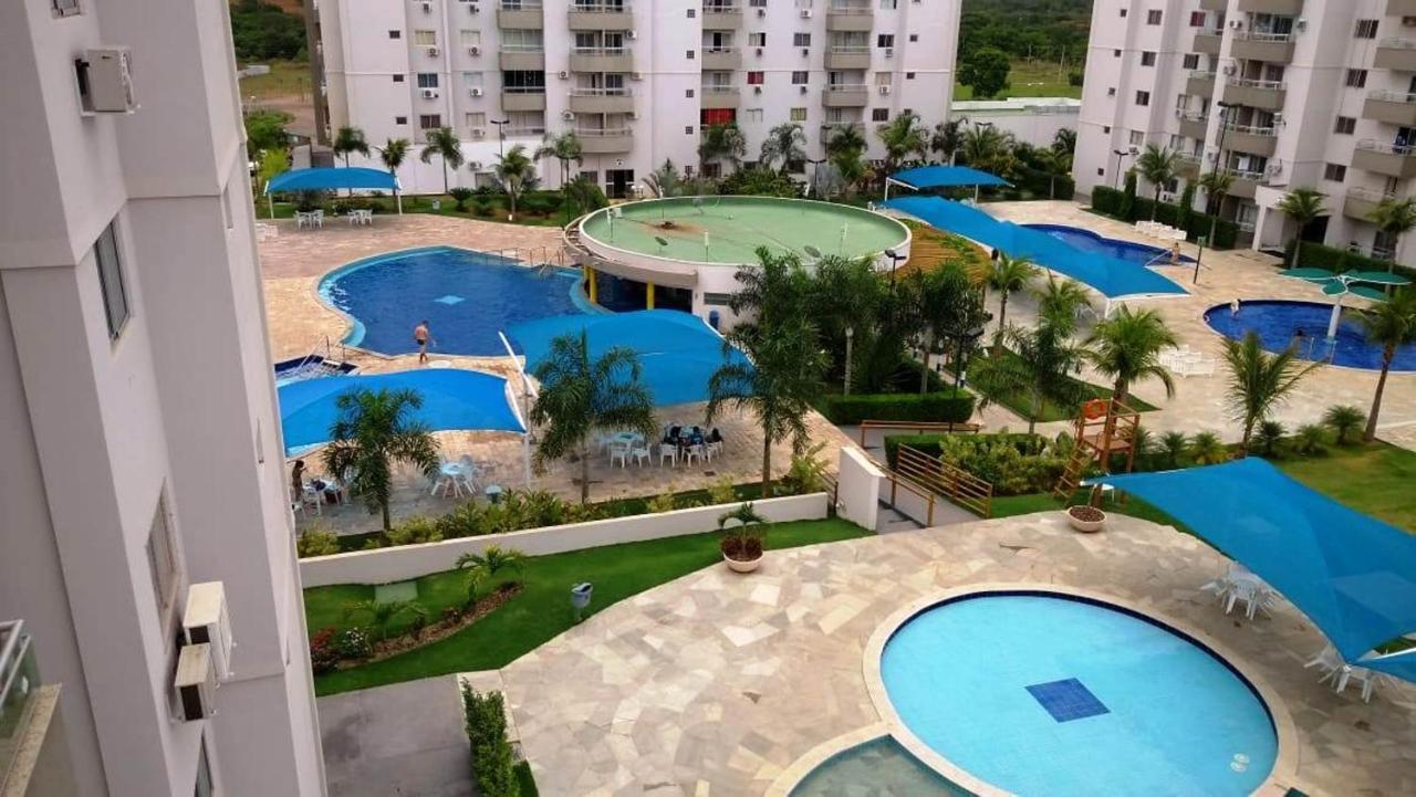 Apartamento No Lagoa Quente Flat Service Caldas Novas Bagian luar foto