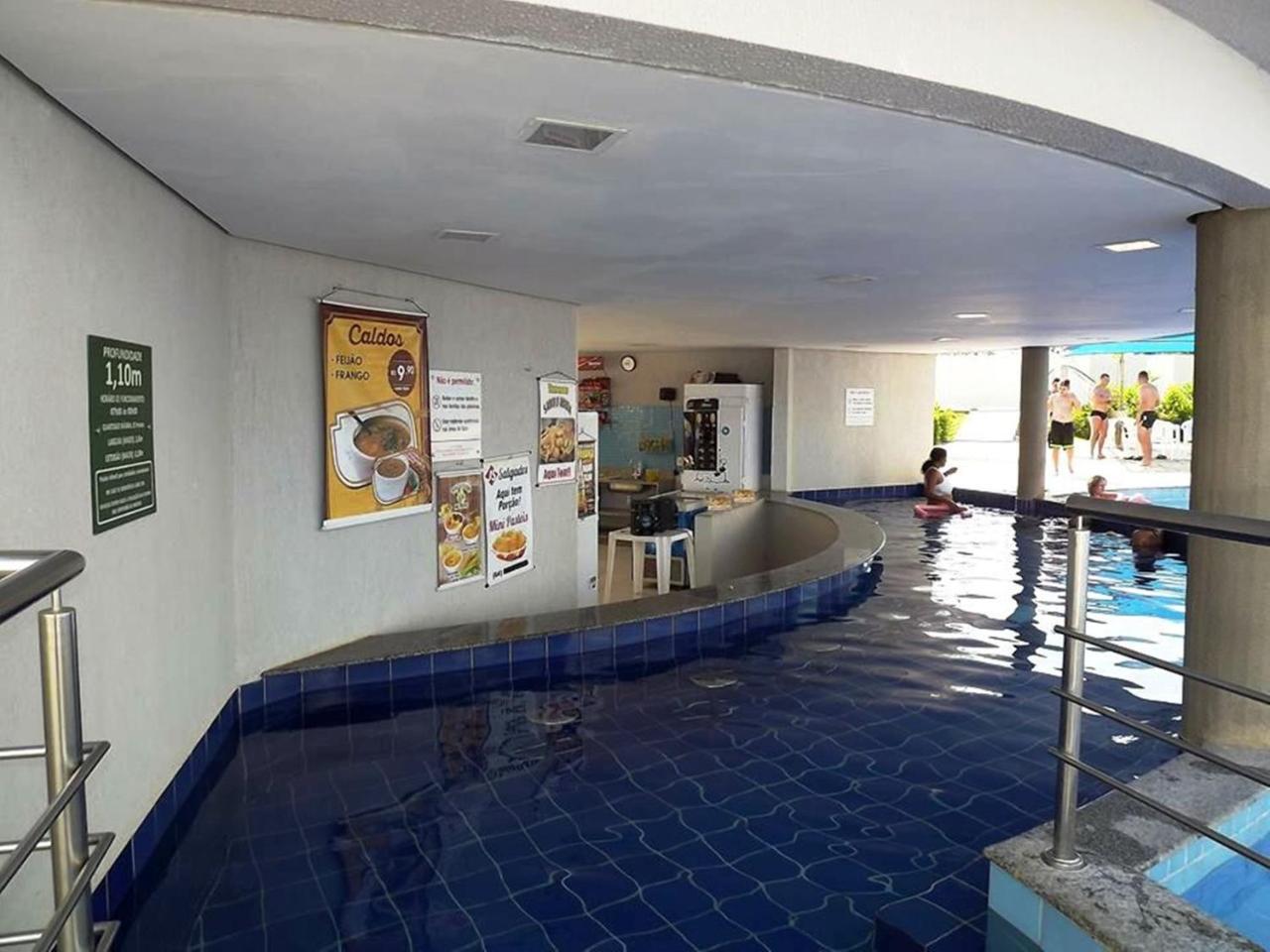 Apartamento No Lagoa Quente Flat Service Caldas Novas Bagian luar foto