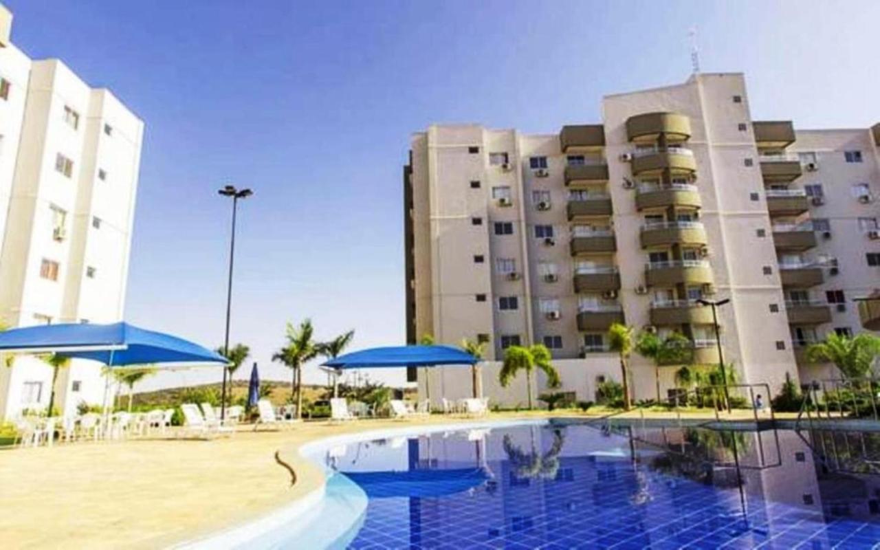Apartamento No Lagoa Quente Flat Service Caldas Novas Bagian luar foto