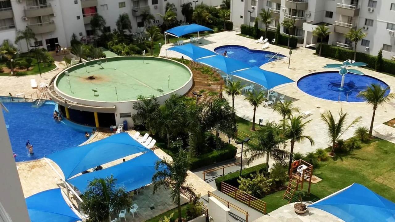 Apartamento No Lagoa Quente Flat Service Caldas Novas Bagian luar foto