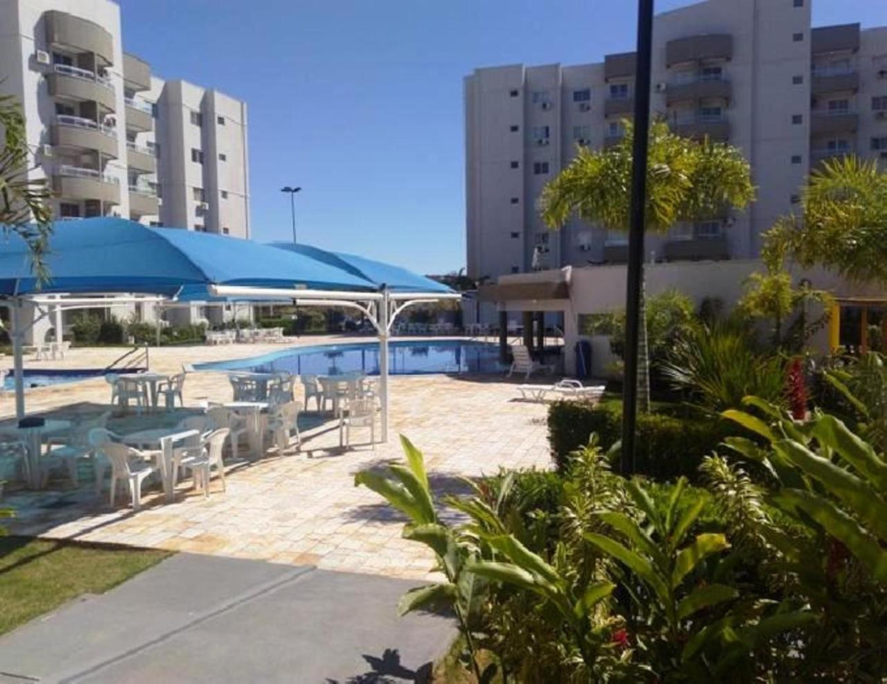 Apartamento No Lagoa Quente Flat Service Caldas Novas Bagian luar foto